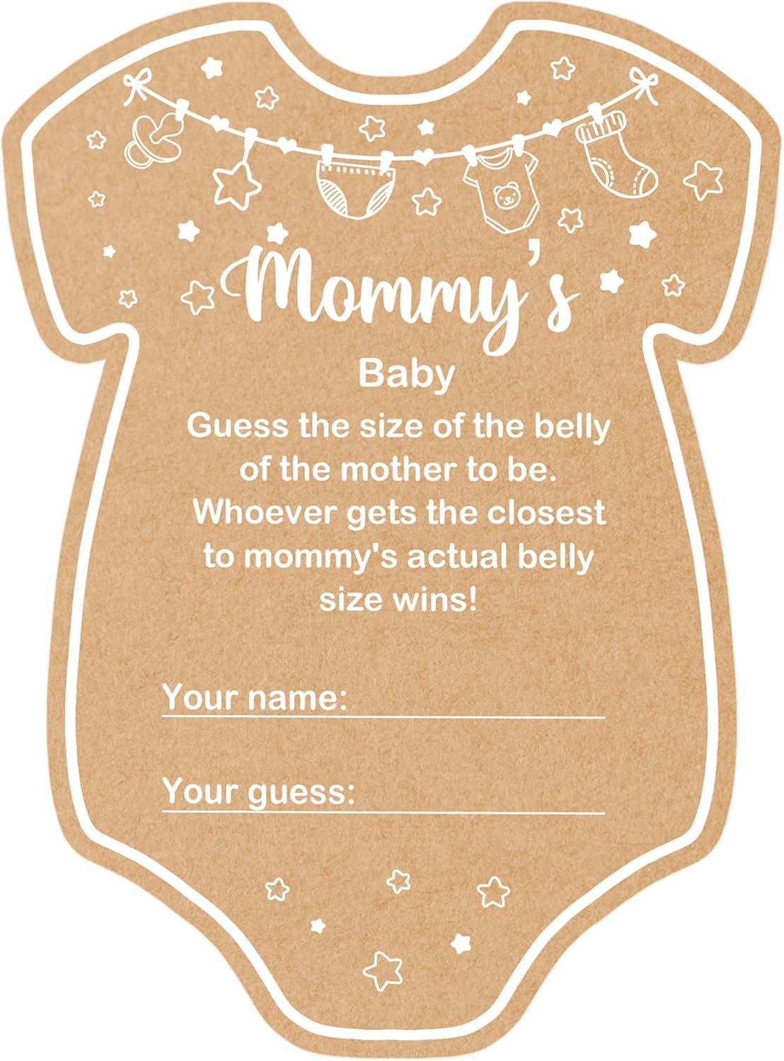 Baby Shower Games, Mommys Baby, Baby Shower Game, Set of 30 Cards, Baby Games for Baby Shower, Baby Shower Decorations, Baby Shower Ideas