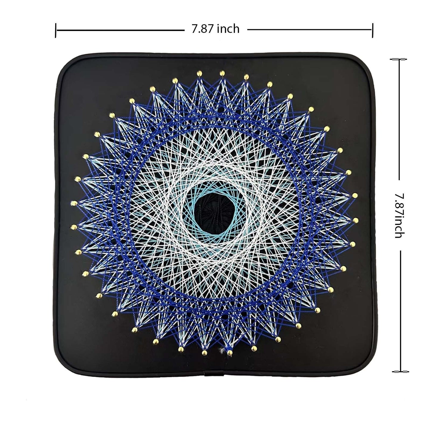 THOUDONER DIY 3D String Art Crafts Kit for Adults Beginner Unique Gift -Bird Nest(7.87inch*7.87inch).