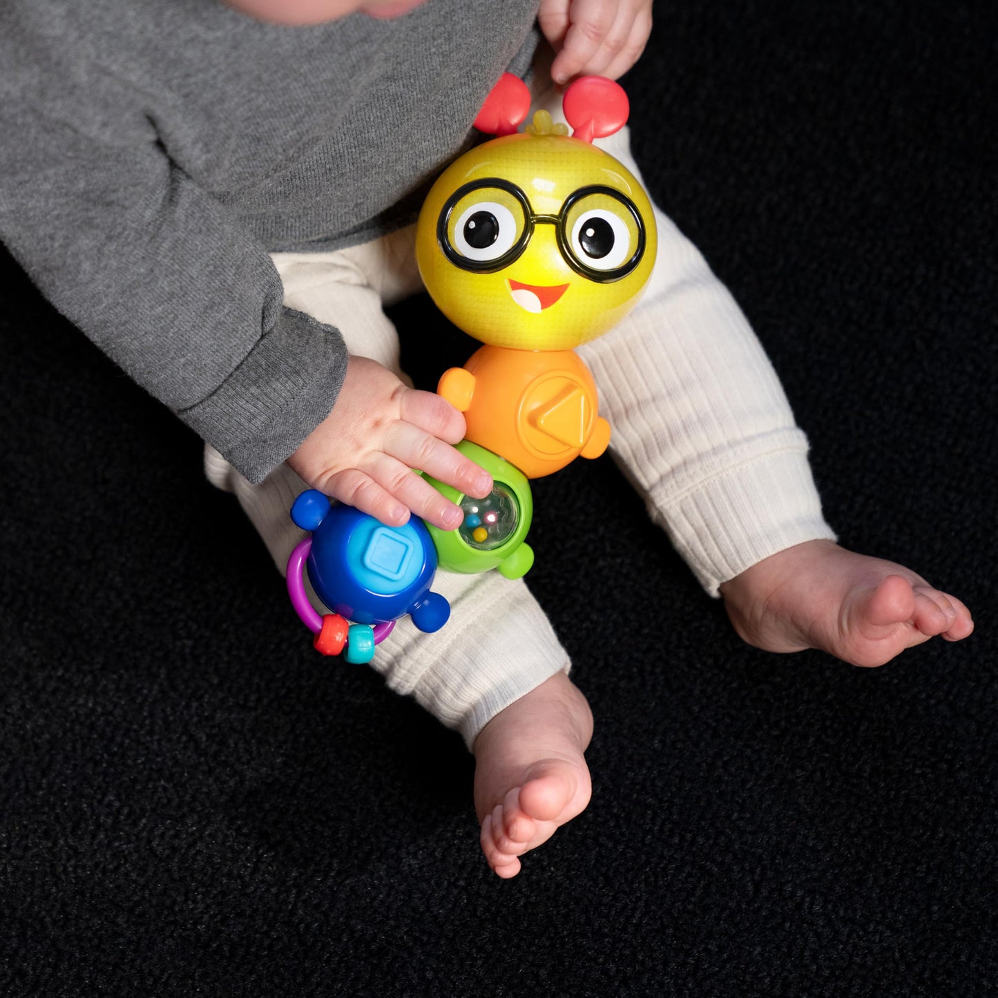 Baby Einstein Twist-a-Pal Cal Sensory Toy, with Music and Bead Chaser, Ages 6 Months and Up