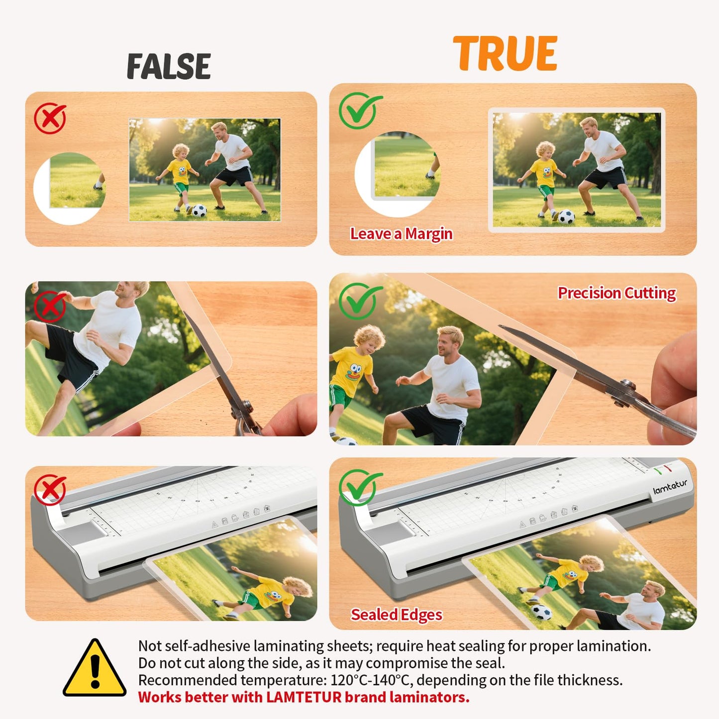 Lamtetur Thermal Laminating Pouches 9" x 11.5" Inches,Holds 8.5 x 11 Inch Sheets,3Mil 200Pack Laminate Films,Laminator Sheets,Letter Size Laminate Papers,Clear Lamination Sheets(75Mic-200sheets)