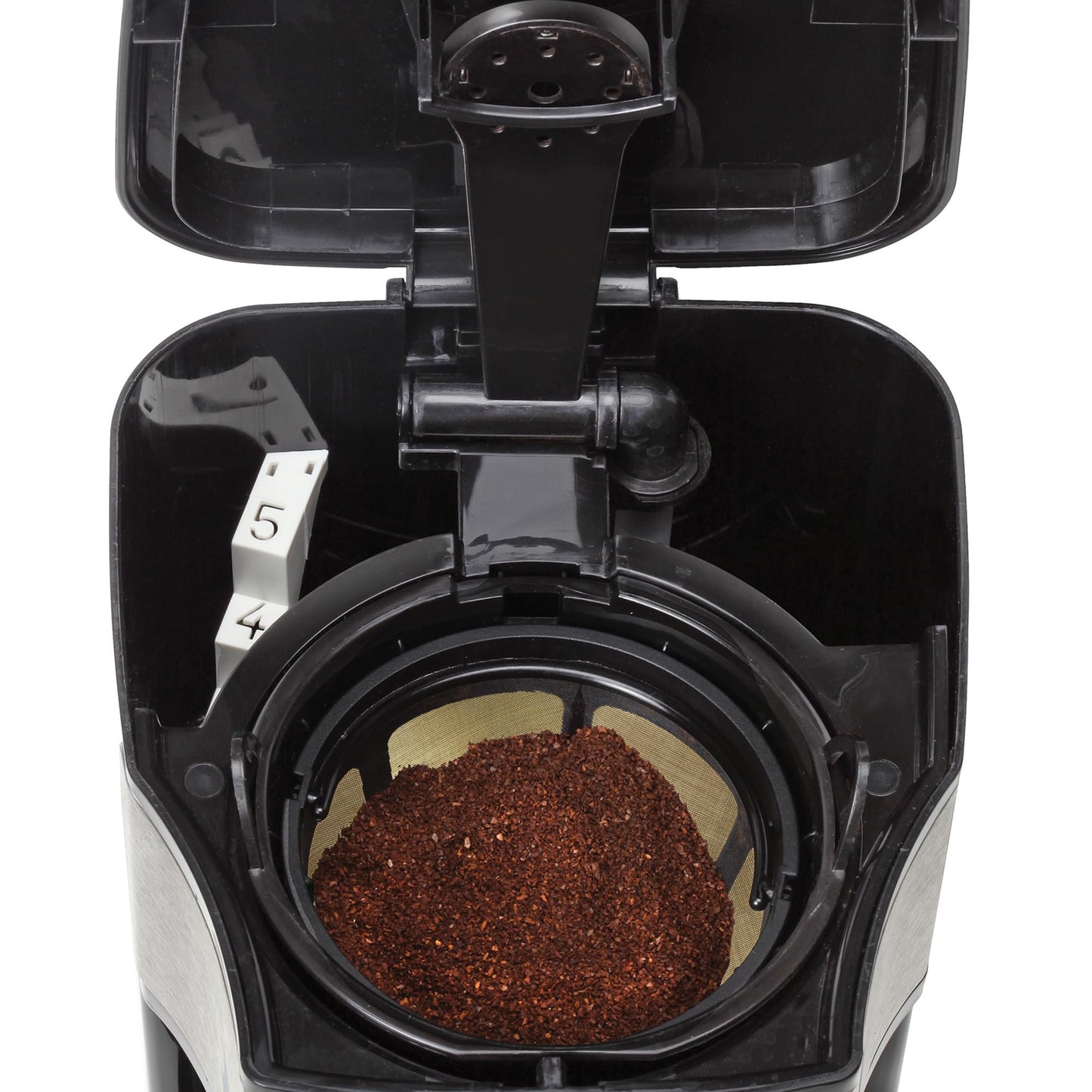 Capresso 5-Cup Mini Drip Coffee Maker, Black and Stainless Steel