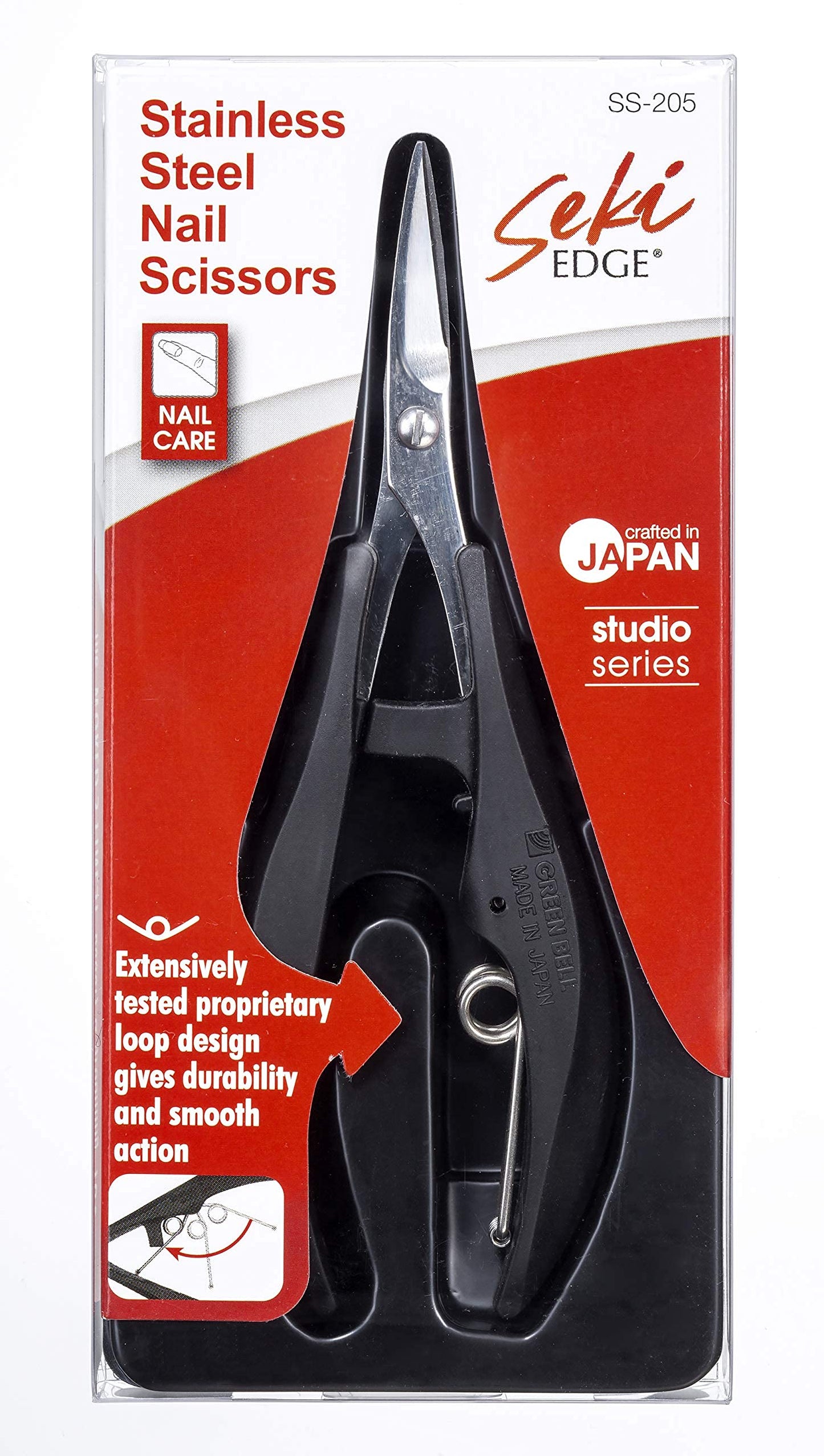 Seki Edge Stainless Steel Nail Scissors (SS-205)