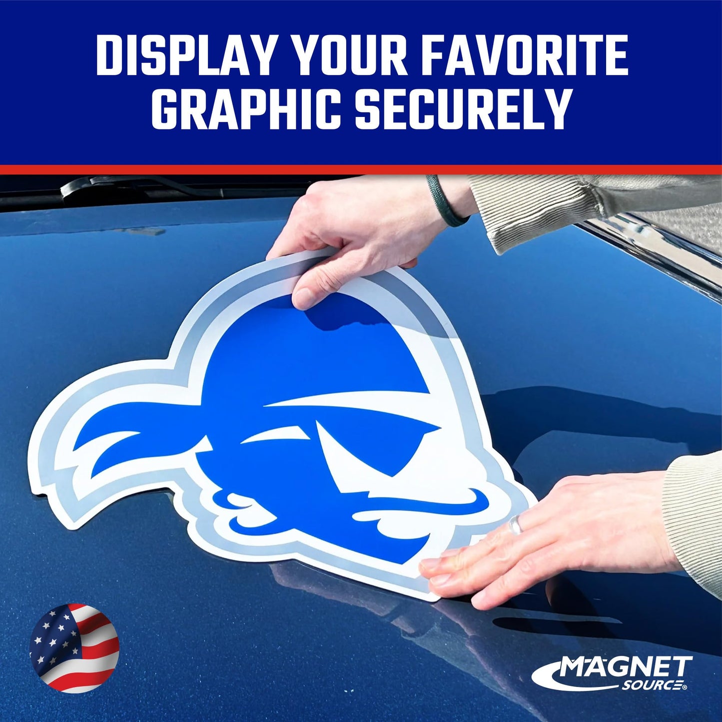 Master Magnetics Flexible Magnetic Sheet - Non-Adhesive Magnet - Ideal for Car Signs - Strong DIY Magnets for Fridge, Dry Erase Board, Crafting - 24.5" L x 12" W - White Vinyl Front - 1-Pack