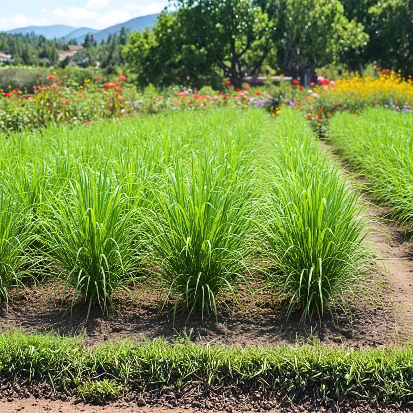 8 Lemongrass Plants Live, Well Rooted Lemongrass Stalks, 4-8 Inches, Fresh Lemon Grass Herbs for Garden Containers Growing