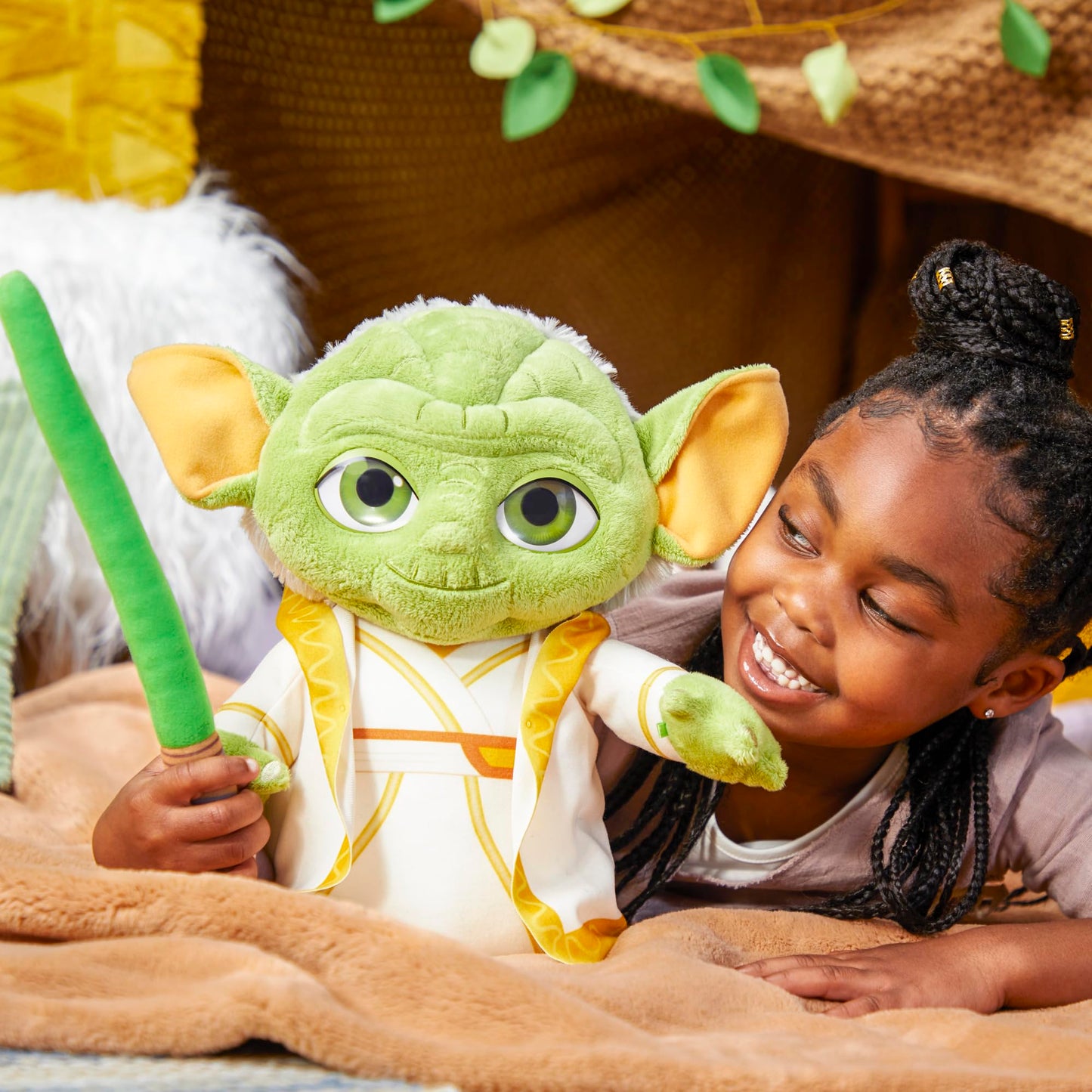Star War Master Yoda Plush, Plush, Toys, Preschool Toys for 3 Year Old Boys & Girls
