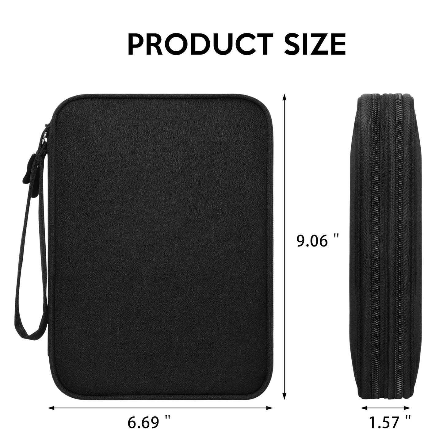 CILLA Electronics Organizer Travel, Travel Cord Organizer Case, Compact Electronics Accessories Bag for Cable, Cord, Charger, Phone