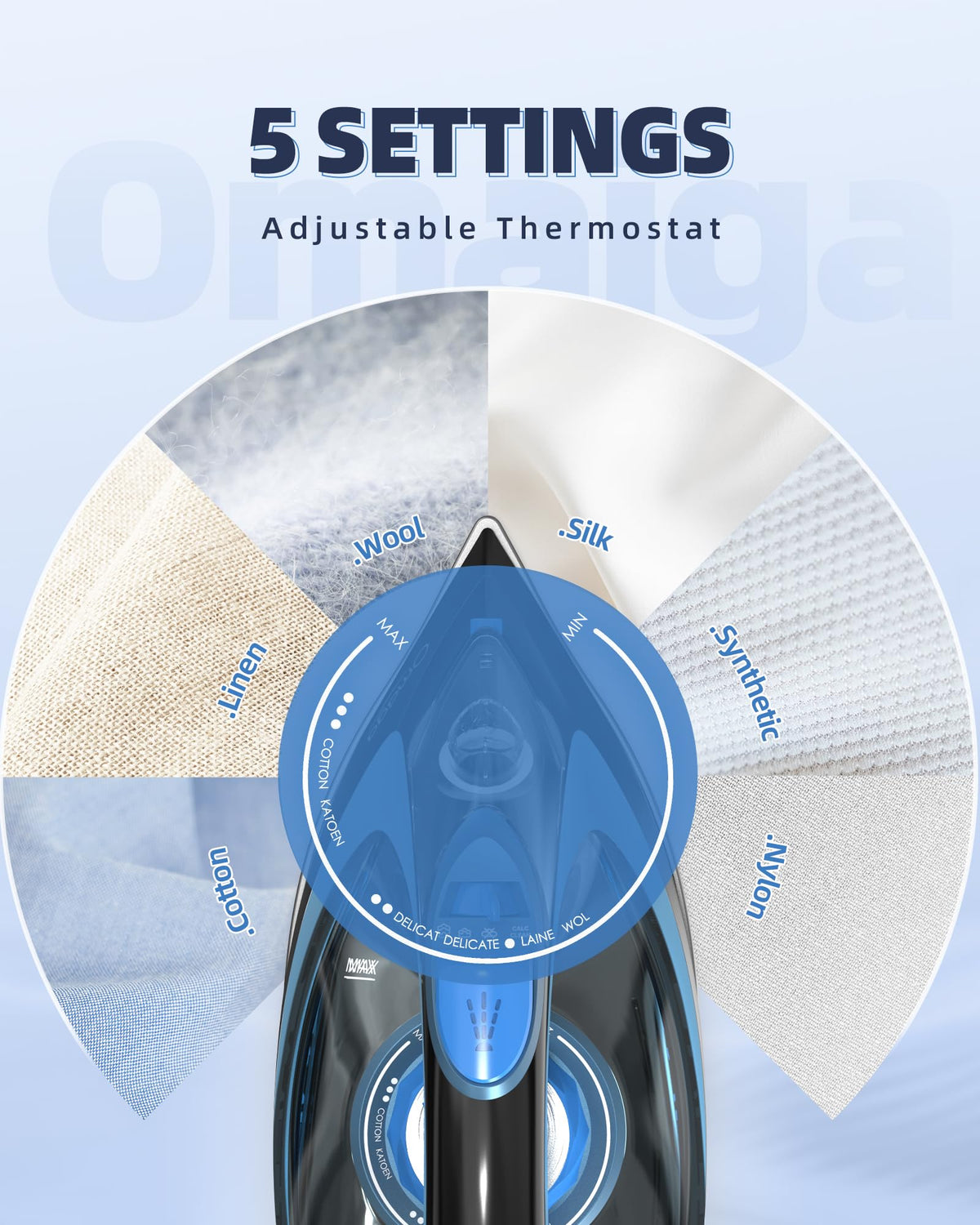 Steam Iron for Clothes