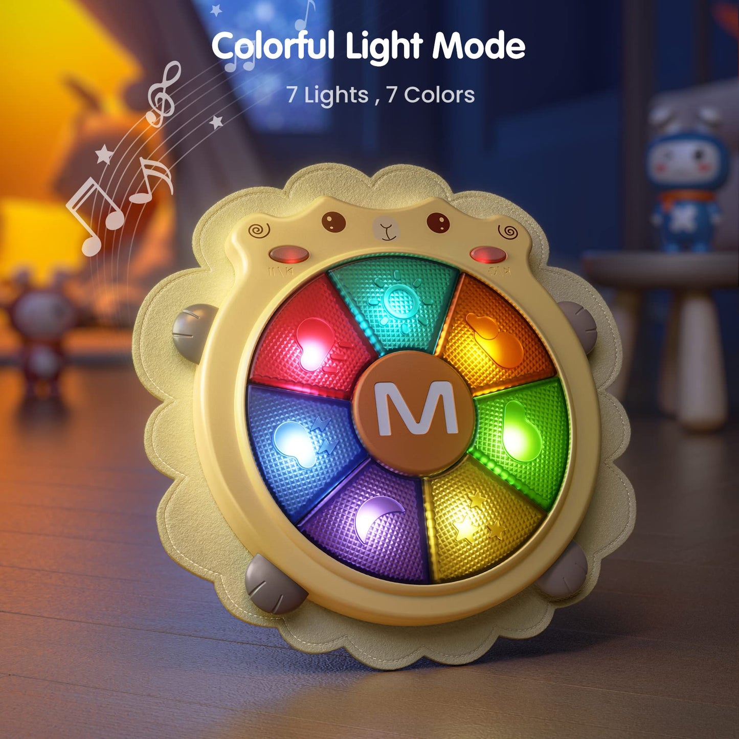 Musical Lamb Toy with Light by TUMAMA KIDS