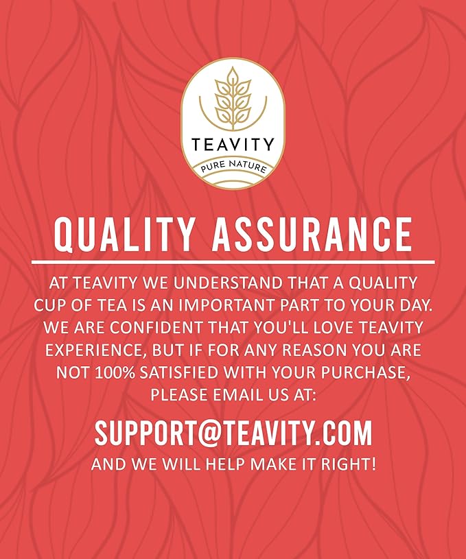 Organic Raspberry Apple Black Tea Pods for Keurig - Naturally Caffeinated Fruit Tea by Teavity (12 Tea Pods)
