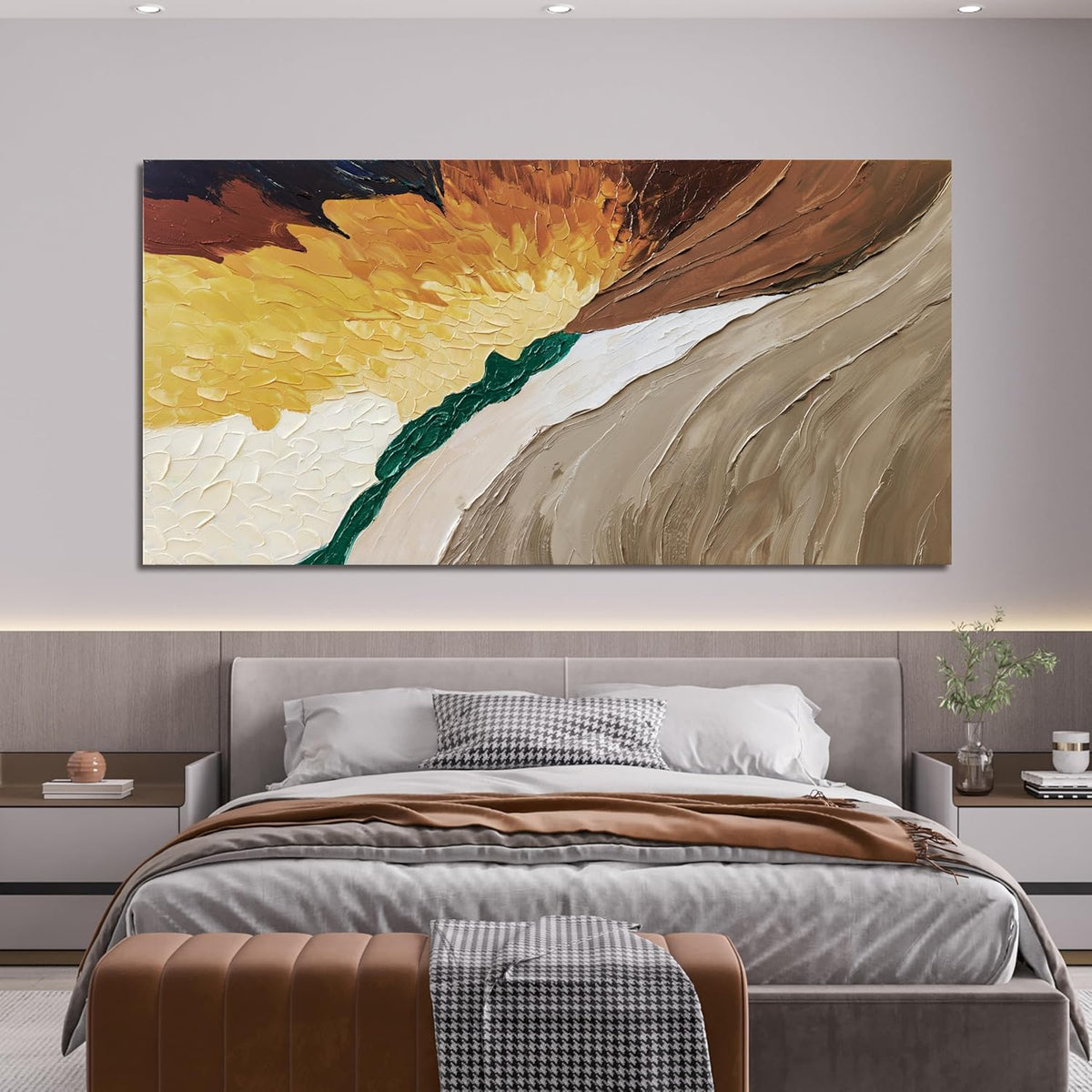 Canvas Wall Art Decor Wall Art Pictures for Living Room Large Modern Wall Art Abstract Canvas Art Wall Decor Abstract Colorful Wall Art Prints Large Artwork for Walls Home Office Decor 29" X 58"