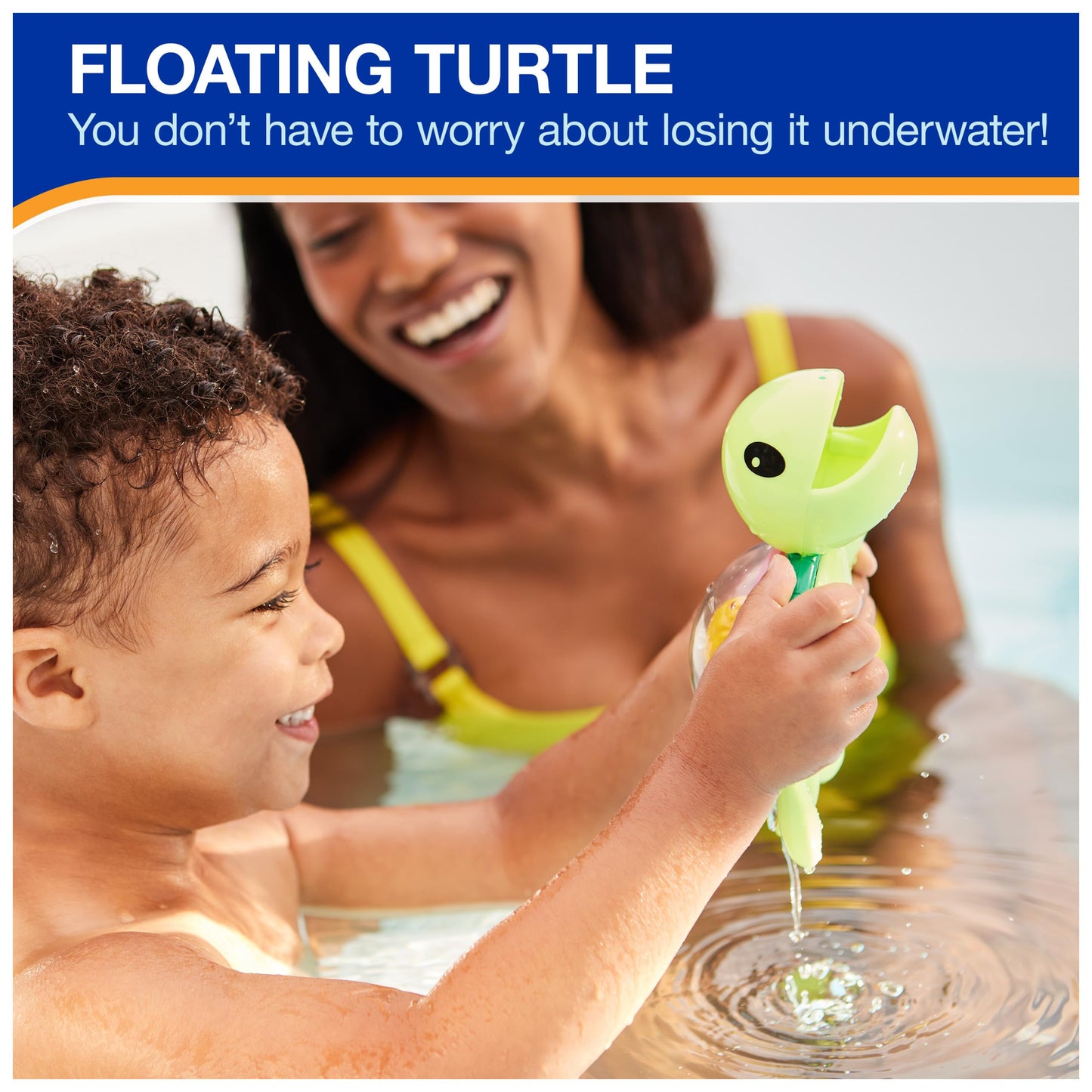 SwimWays Water Wheel Turtle, Kids Pool Accessories & Swimming Pool Toys, Turtle-Themed Water Toys for Kids Ages 2 & Up