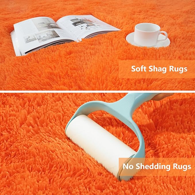 Boshengya 10X14 Large Area Rugs for Living Room Bedroom,Big Shag Rug for Bedroom Dorm,Soft Fluffy Indoor Carpet Nursery Rugs for Kids Girls Room Home Decor