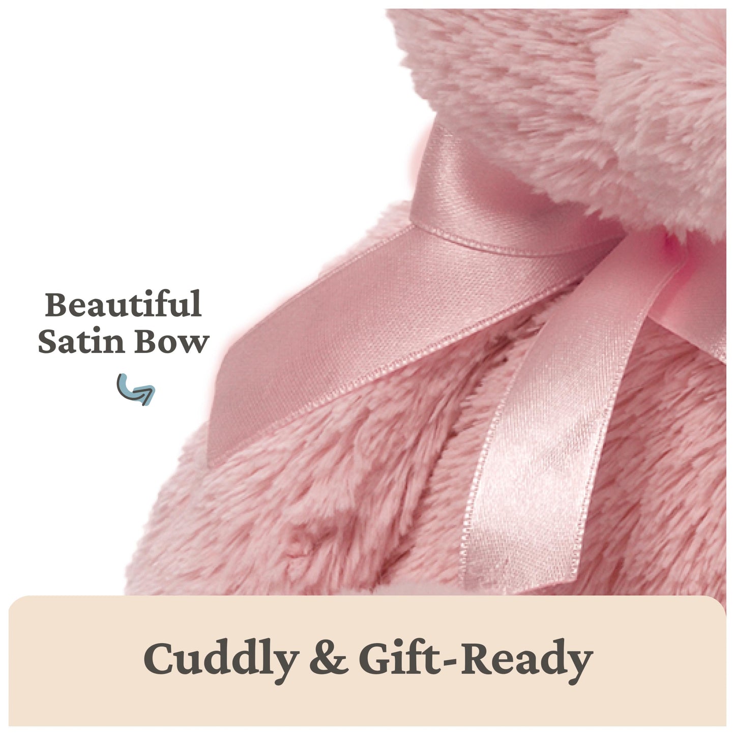 Baby GUND My First Teddy Bear, Ultra Soft Animal Plush Toy for Babies and Newborns, Pink, 10”
