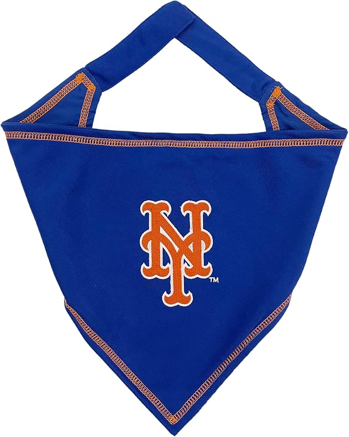 Pets First MLB New York Yankees TIE Bandana, Large/X-Large. Dog Bandana Scarf Bib for Pet Cat Dog. The Ultimate Game-Day, Party Bandanna, Birthday Event
