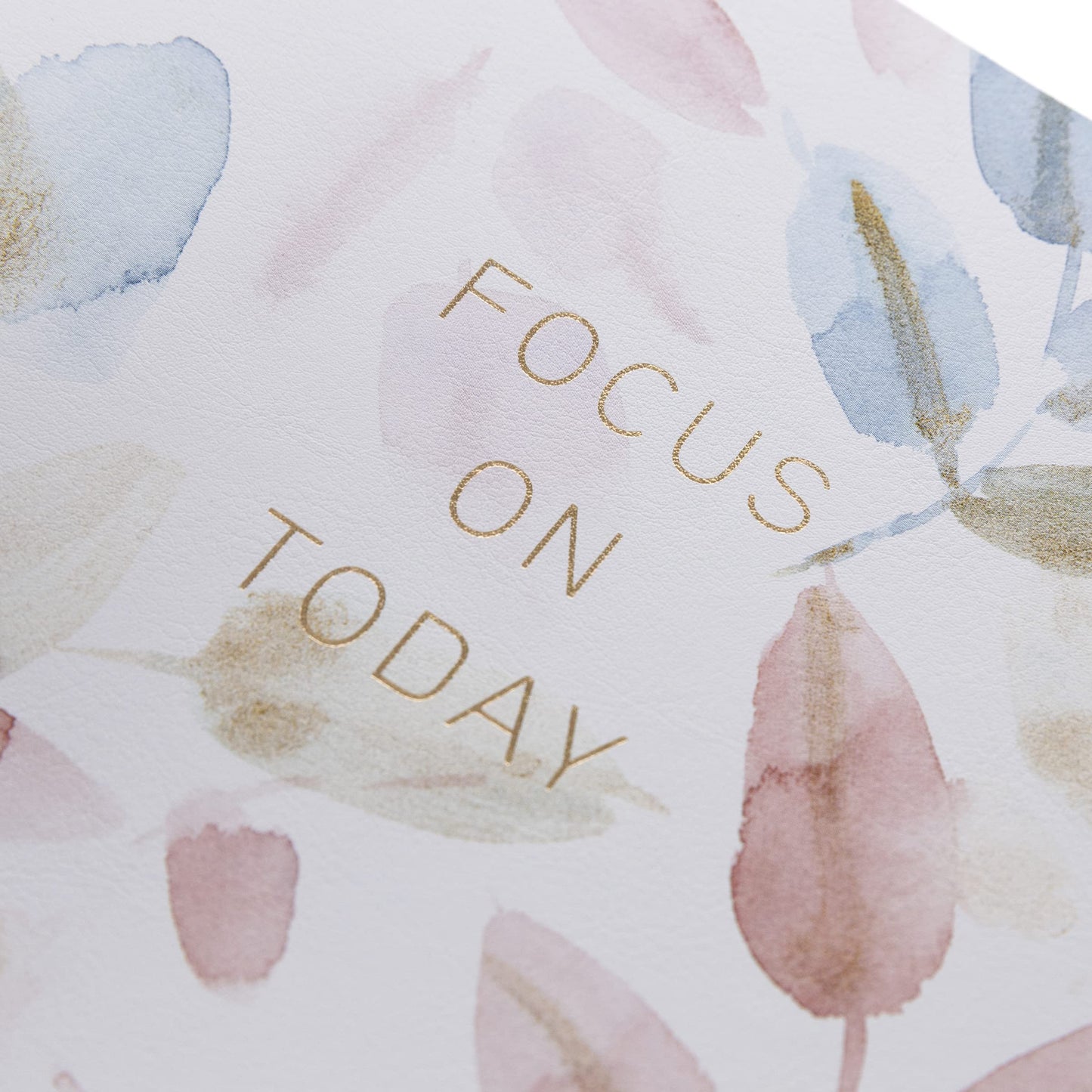 Graphique Vegan Leather Spiral Journal - Focus Design - 192 Lined Pages - Perfect for Taking Notes, Lists and More (8" x 10")