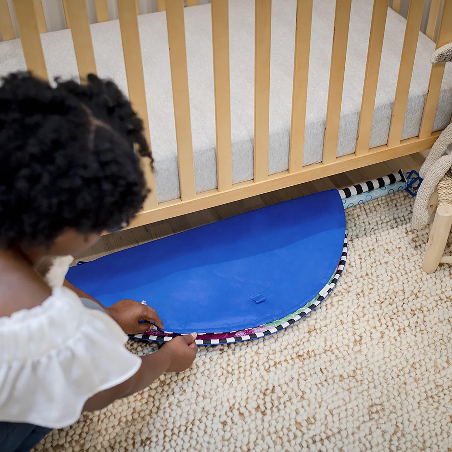 Baby Einstein Sea Floor Explorers 2-in-1 Water Mat, Portable Tummy Time, Activity Play Gym, Sensory Toys, Ages Newborn and Up