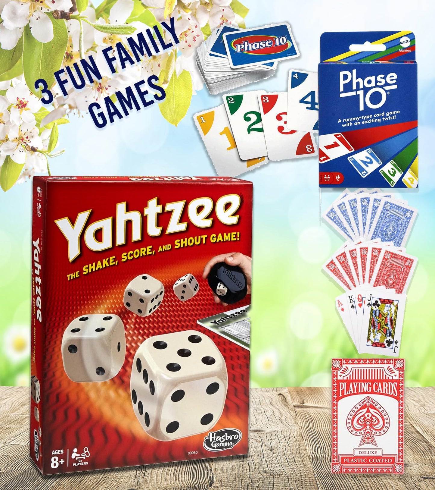 Family Game Night Gift Basket – Bundle of Card & Board Games, Popcorn Maker, Popcorn, Cookies, Savory Candies & Sweets – Fun Housewarming Gift for Families, Adults & Teens Birthday, College
