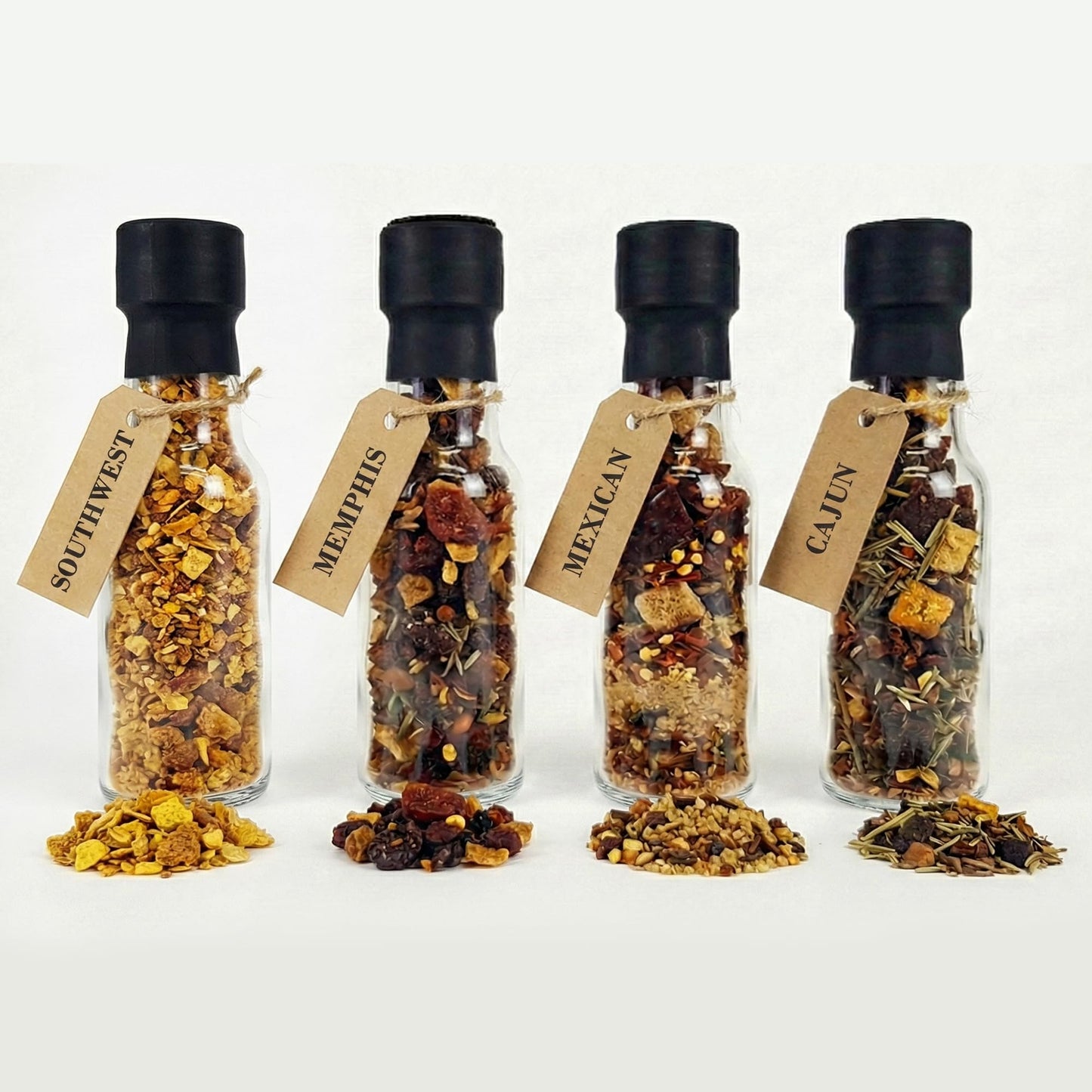 Butcher Shoppe BBQ Rubs Collection – Premium spices and seasonings Gift Box | All-Purpose bbq rub, steak seasoning, and chicken seasoning for Grilling