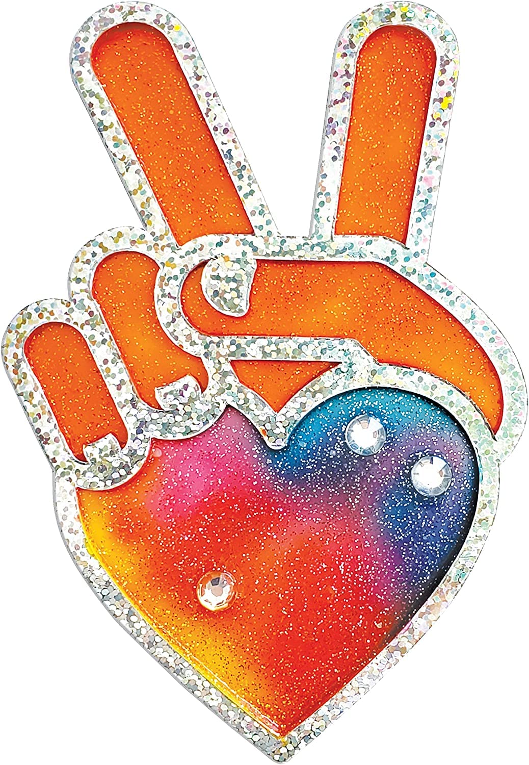 Creativity for Kids Easy Sparkle Window Art Kit | Make 7 Colorful Window Art Designs with Paint & Sparkle | Relaxing DIY Craft & Creative Activity for Kids Everywhere (Ages 6+)