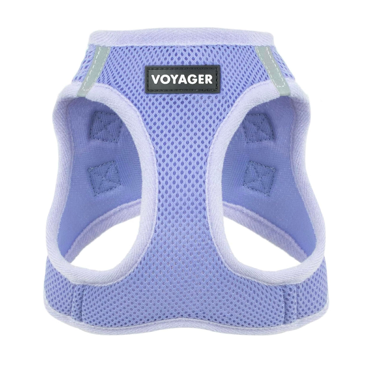Voyager Step-in Air Dog Vest Harness - Orange/Black Trim, Large