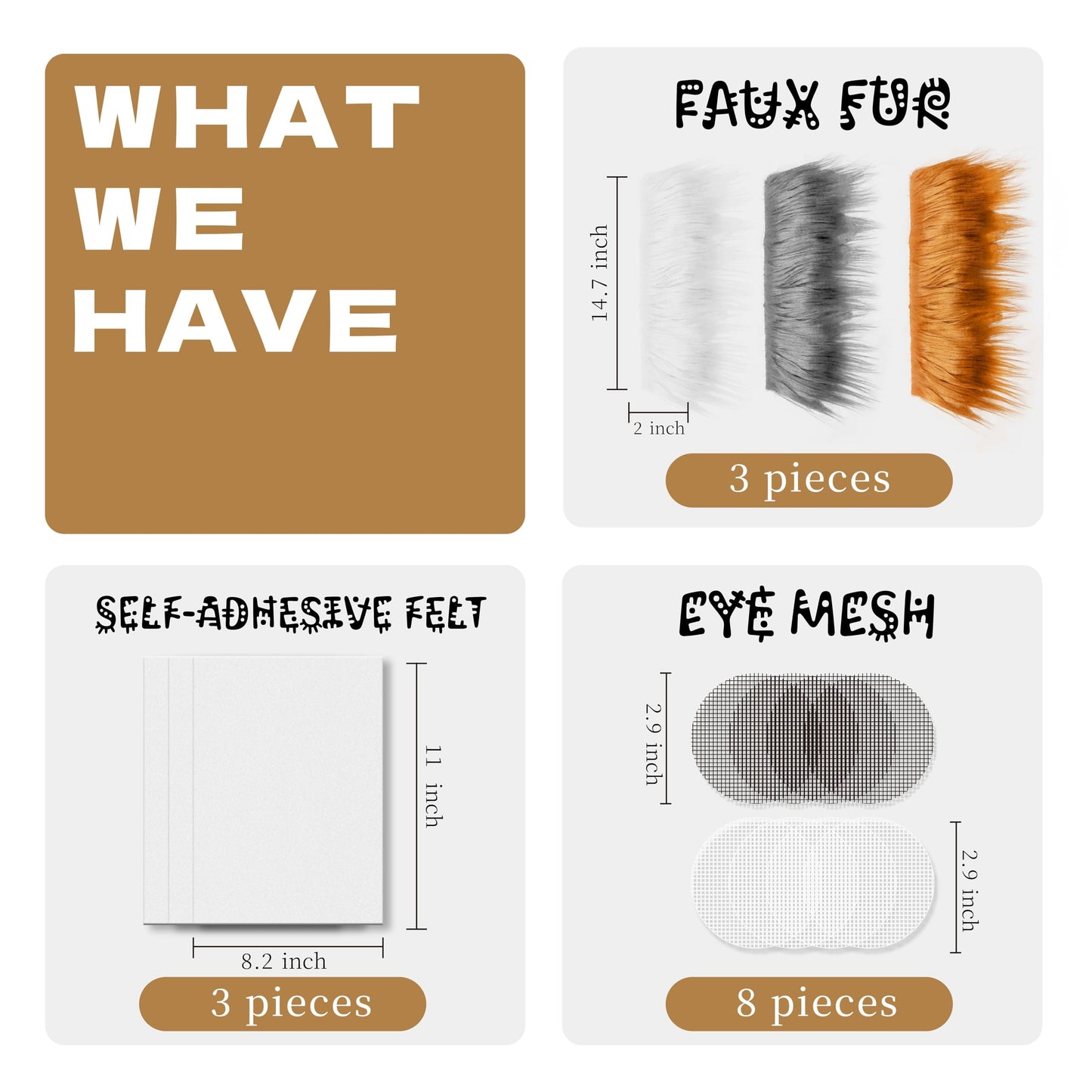 DIY Cat Mask Accessory with Fur & Eyes Mesh and Fuzzy Fabric,DIY Cat mask All-in-One to Paint, Blank White Mask for Halloween Masquerade Cosplay Party