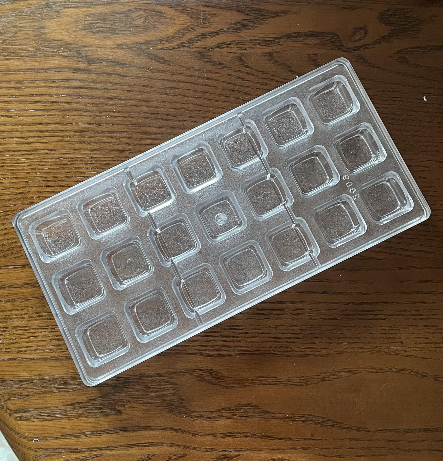 Square Shape Polycarbonate Chocolate Mold DIY Handmade Chocolate PC Mold Pastry Chocolate Tool
