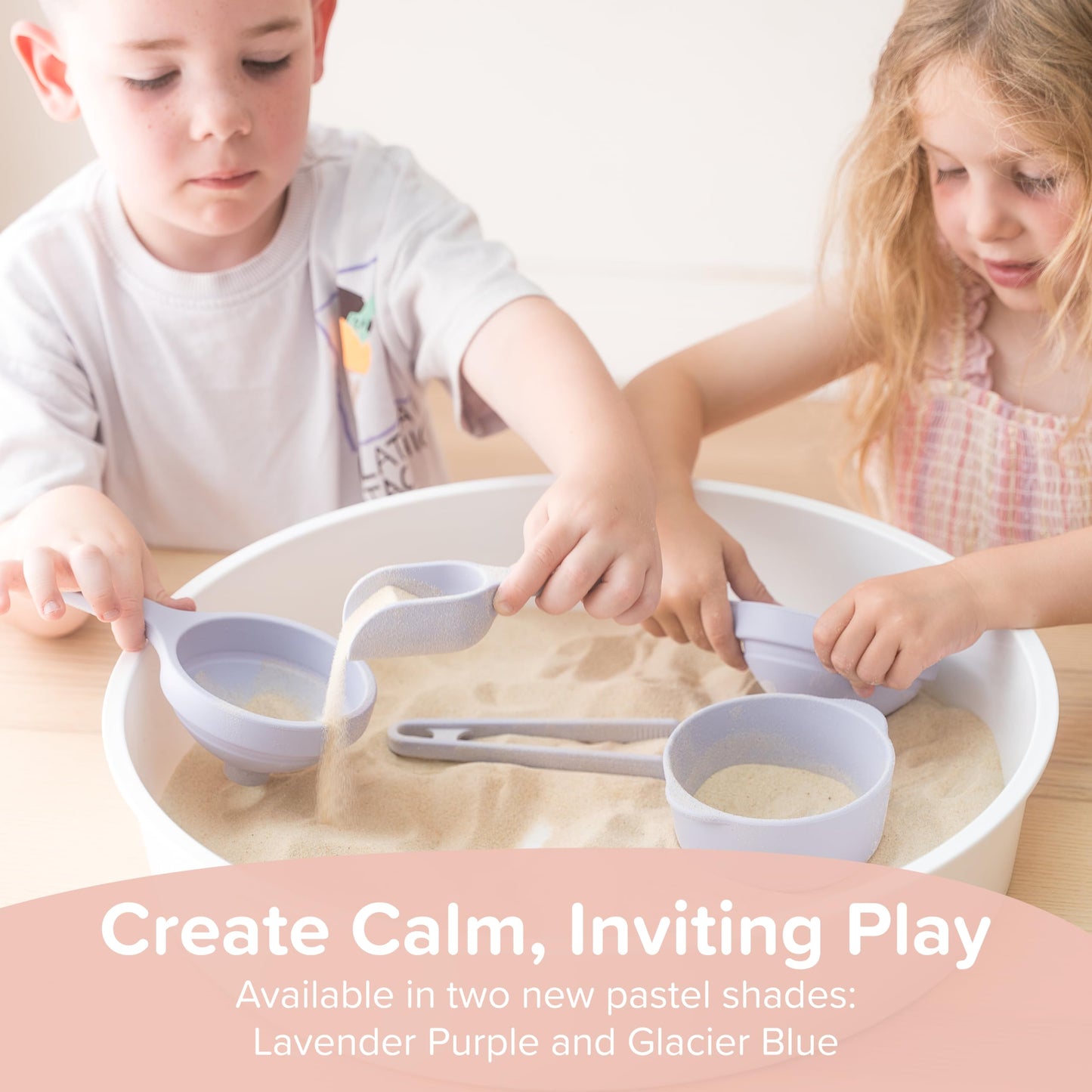 Inspire My Play Blue Sensory Bin Accessories Start Kit - Sensory Bin Toys - Messy Play Tools