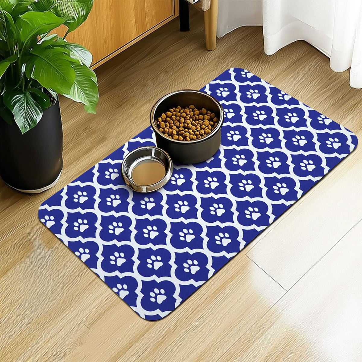 Xspatroias Dog Food Mat 17X30 Inch
