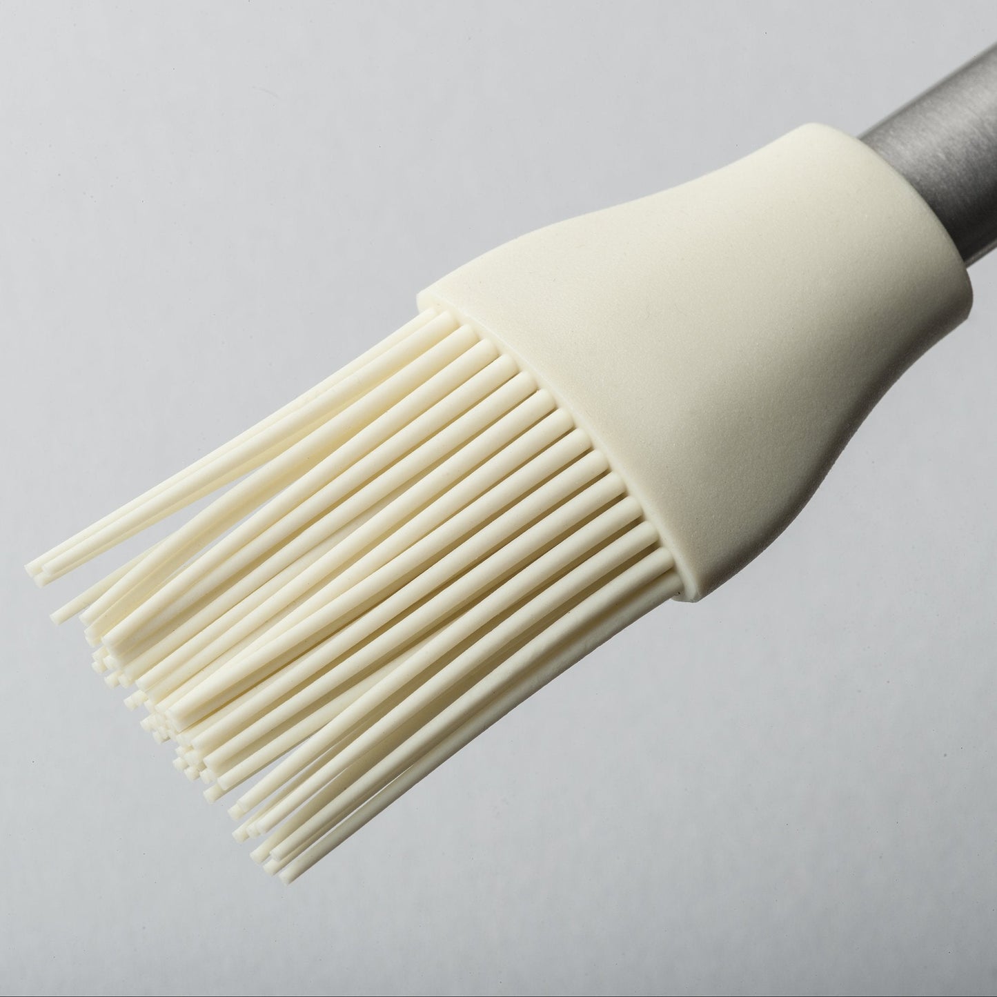 Zeal Pastry Basting Brush with Stainless Steel Handle, Silicone, Cream, 26 x 4 x 1.5 cm