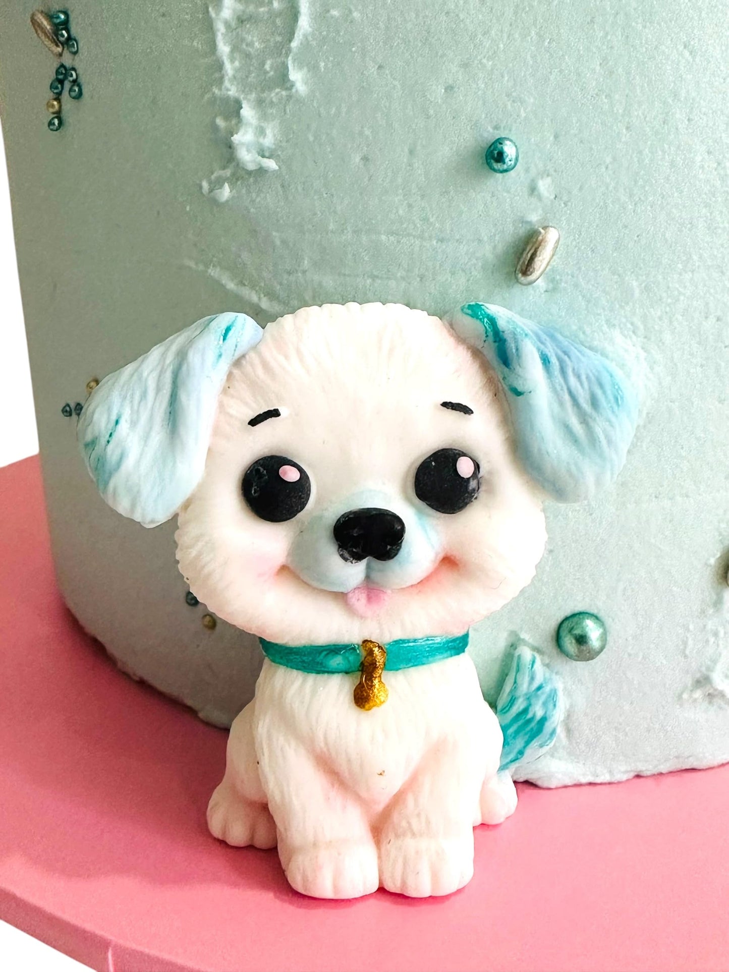 Katy Sue Easy Stand Dog Silicone Mold for Cake Decorating & Craft. Use with Fondant, Sugar Paste, Gum Paste & Air Dry Clay from Katy Sue Designs Fondant Molds