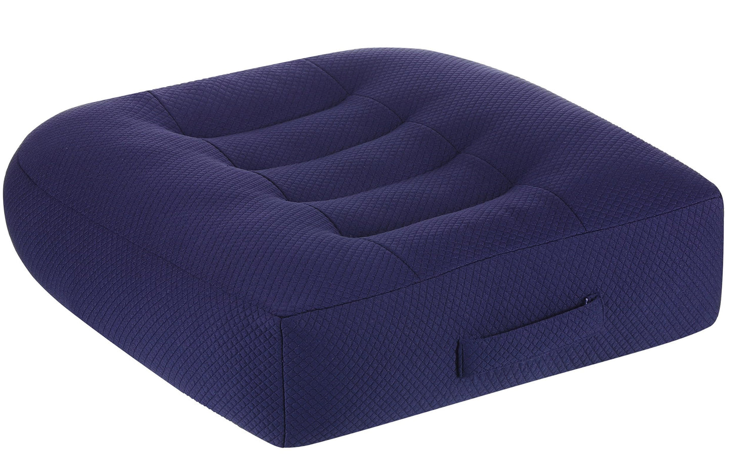 WSGJHB Large Seat Cushion, Extra Thick Booster Seat Cushions for Office Chairs Long Sitting Office Workers, Car Drivers, Relieves Back Pain, Breathable, Anti-Slip, 18x18x4.7 inchs, Blue