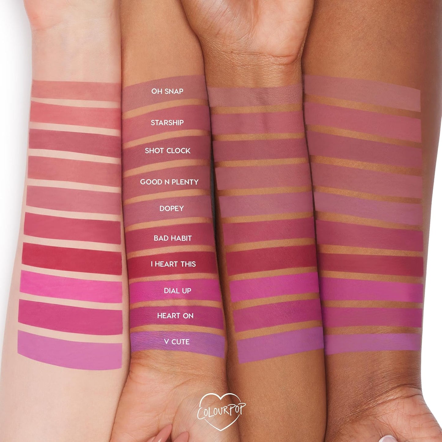 ColourPop Lippie Lip Pencil - High-Pigment, Long-Lasting & Sharpenable Lip Liner with High-Impact Color - Vegan, Cream Formula with Precise Application - I Heart This (0.35 oz)