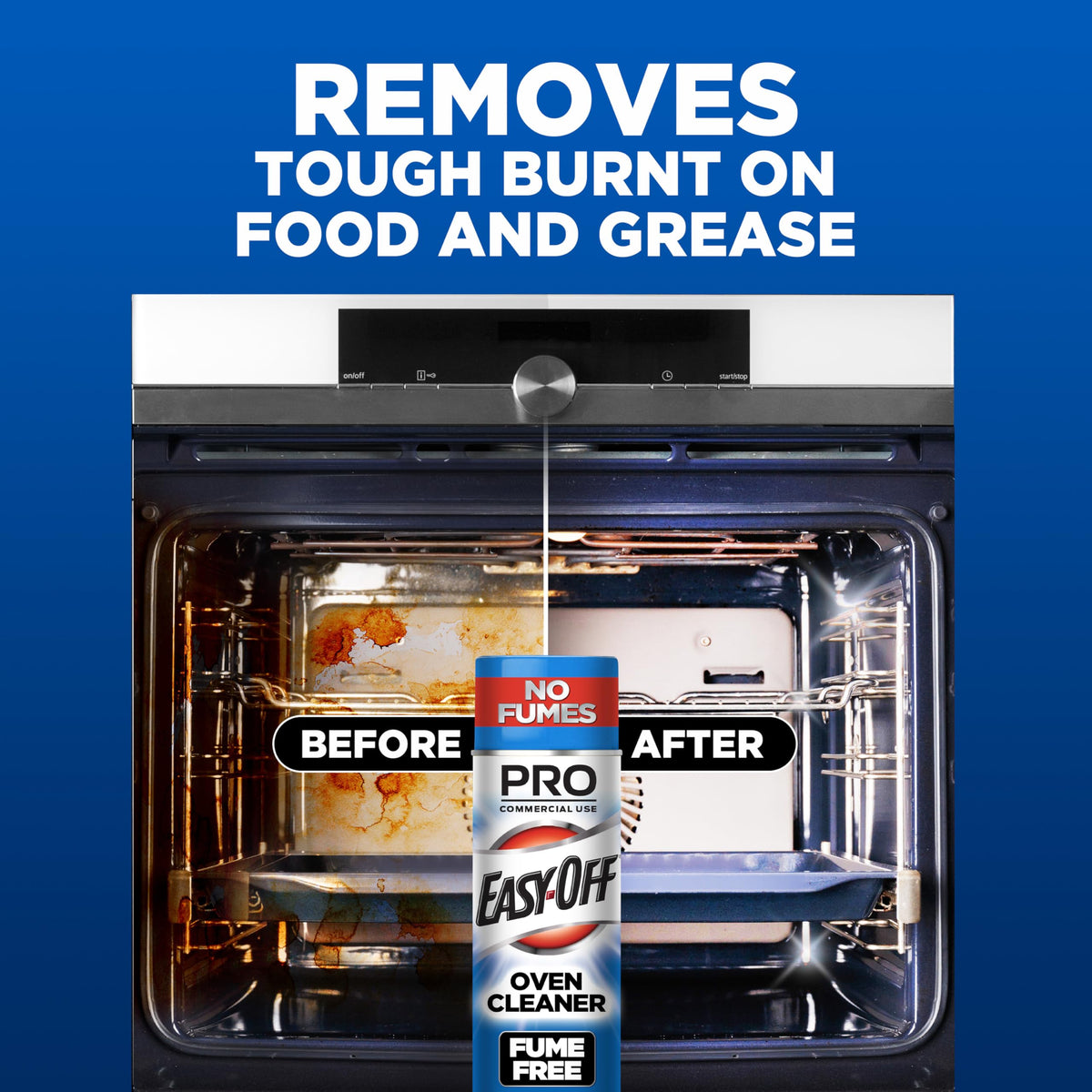 Easy Off Fume Free PRO size Oven Cleaner Foam (48 Ounce)