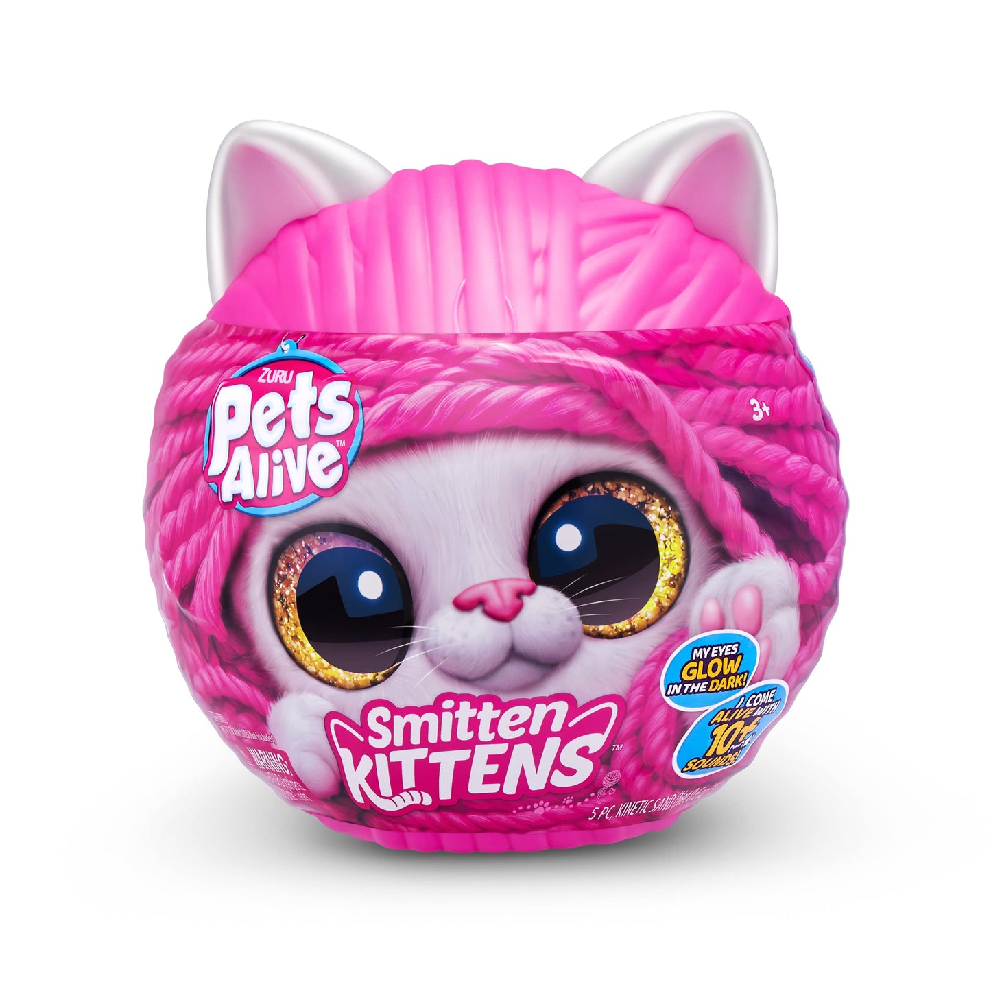 Pets Alive Smitten Kittens Surprise (British Shorthair Cat Sissy) by ZURU Nurture Play Soft Toy Unboxing Adopt Interactive 10 Sounds