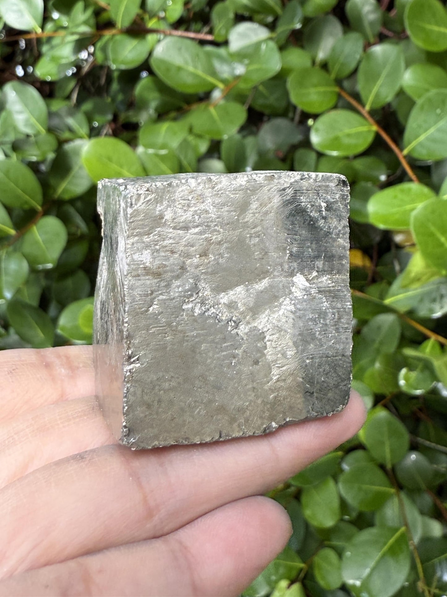 GAF TREASURES XL Raw Pyrite Cube, 3-4" Natural Rough Pyrite Cube, Pyrite Cube Rough, Pyrite Cube Healing Rough Crystal (Pyrite Cube, 0.5-1 lb)