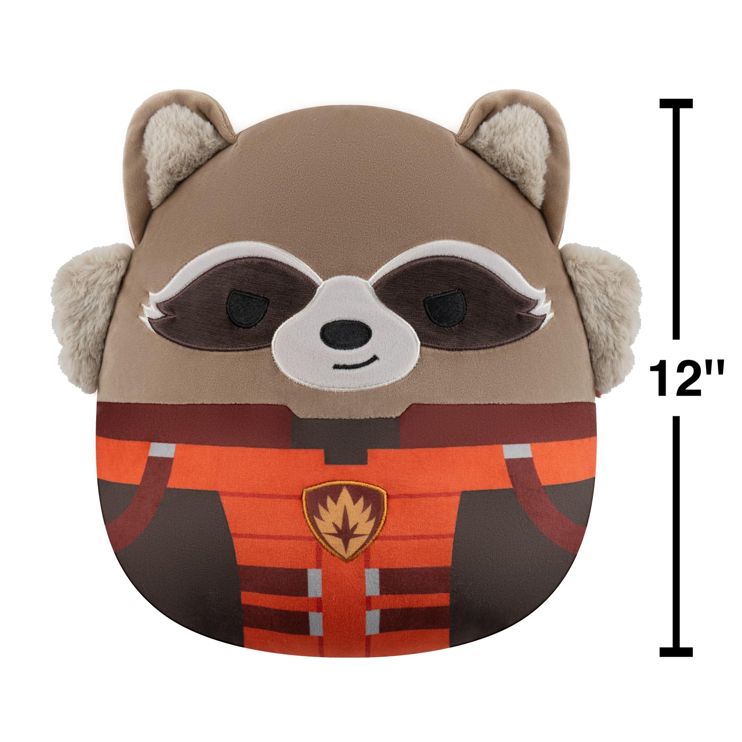 Squishmallows Original 12in Marvel Rocket Plush (Medium-Sized)