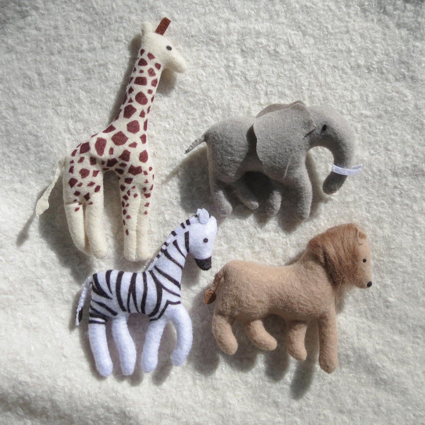 Goukurlsma Jungle Crib Mobile for Boys & Girls, Safari Baby Mobile for Crib, Africa Safari Nursery Mobile Handmade