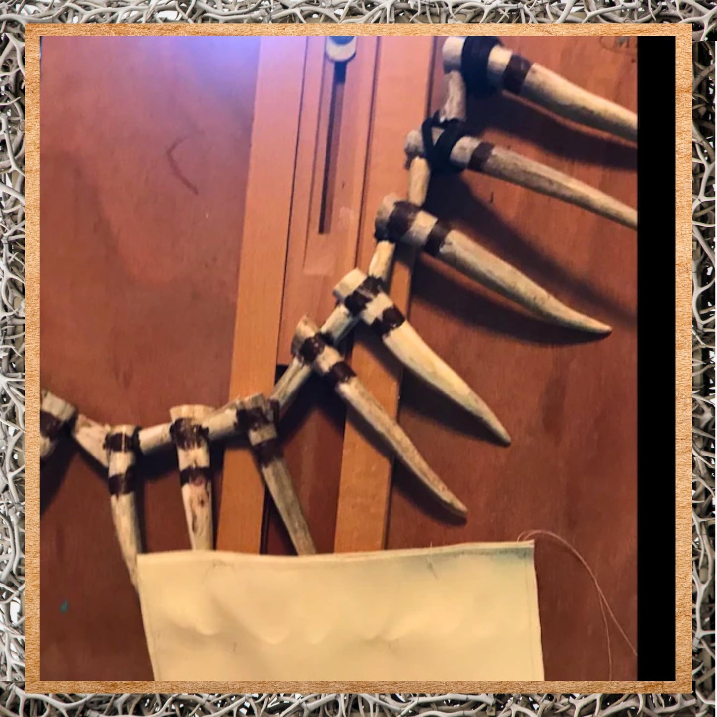 WhiteTail Naturals Deer Antler Crafting Tips (12 Pack) Real Antler Points for Jewelry Making, Pendant Blanks, Rustic DIY Supplies & Primitive Crafts