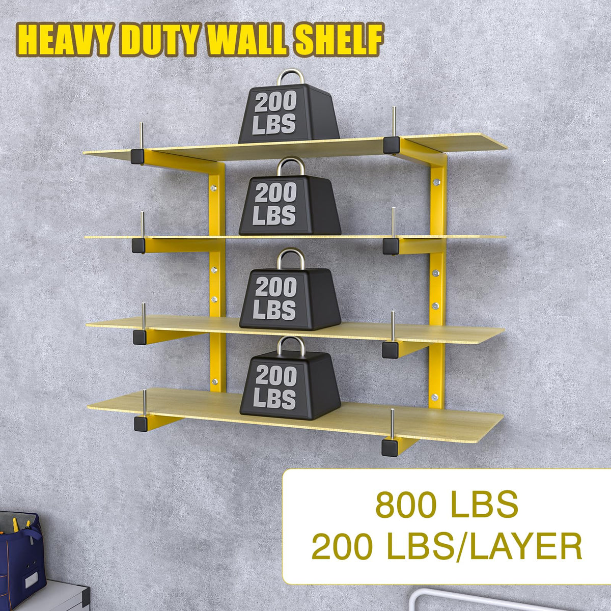 2 Pack Lumber Storage Rack (2 Count)