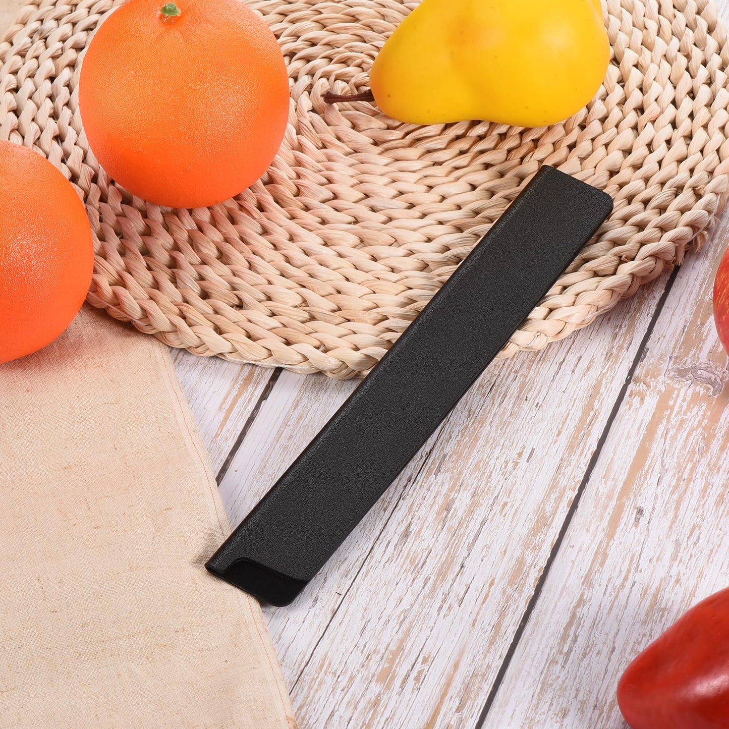 PATIKIL ABS Knife Cover Sleeves for 8" Slicing Carving Knife, 3 Pack Knives Edge Guard Blade Protector Universal Knife Sheath for Home Kitchen, Black