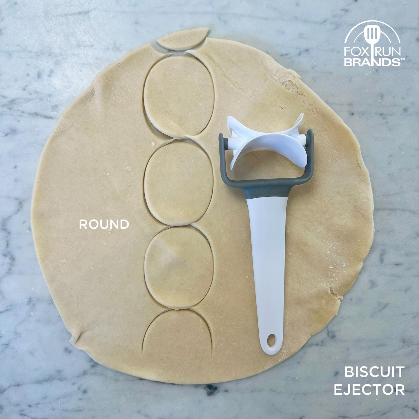 Fox Run Pastry and Pasta Wheels, Set of 5 Dough Cutter Tools