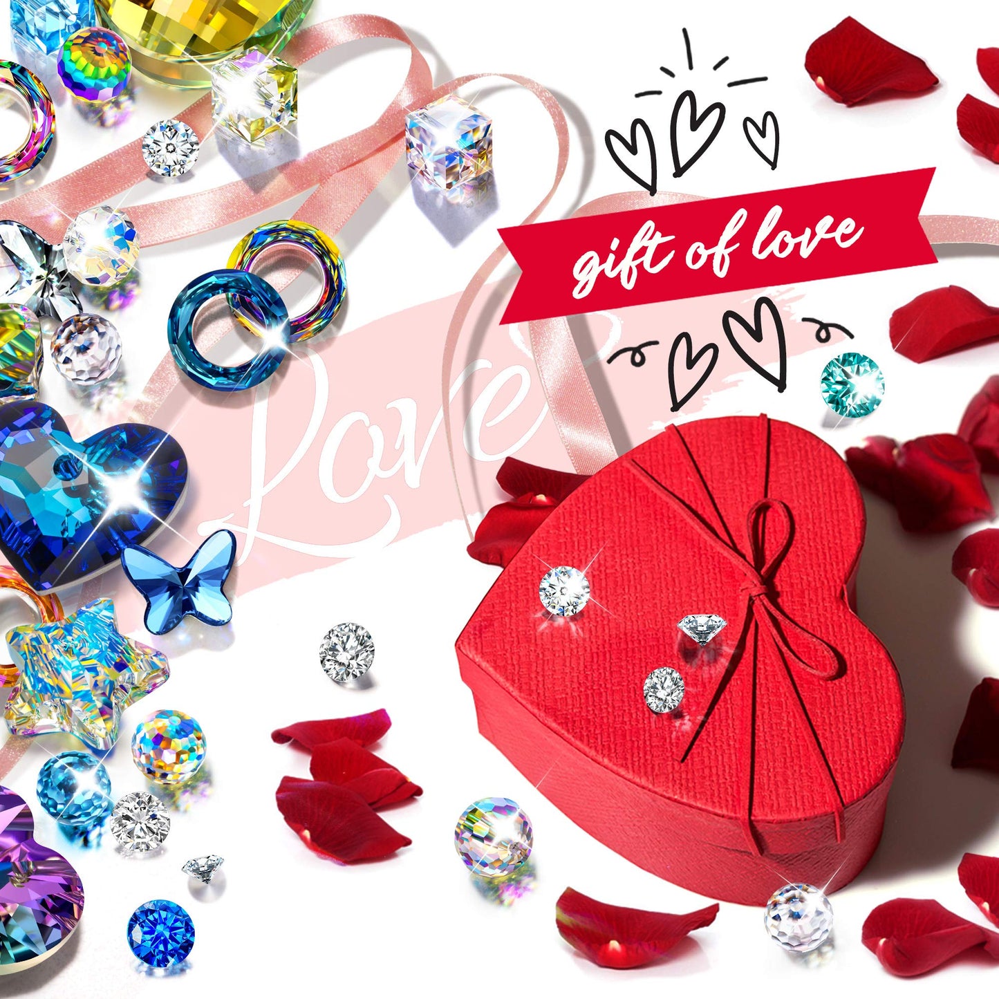 Kate Lynn Phoenix Earrings for Women, Christmas Birthday Gifts for Women, Crystal Earring Jewelry, Xmas Bday Gifts for Mom Grandma Wife Girlfriend Daughter Best Friend
