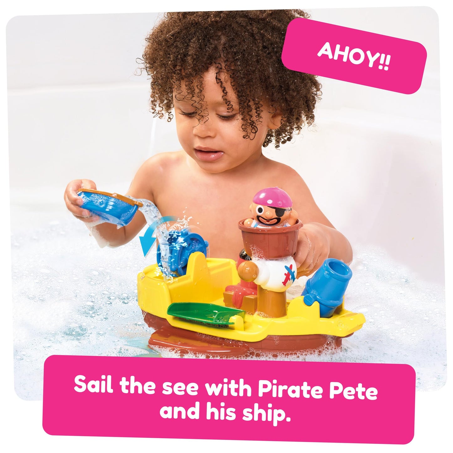 Toomies Pirate Ship Bath Toy