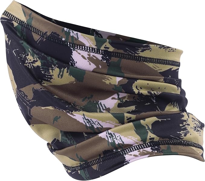 UV Protection Cooling Neck Gaiter Face Mask Scarf for Men - Windproof Neck Cover Bandana Neck Warmer Mask