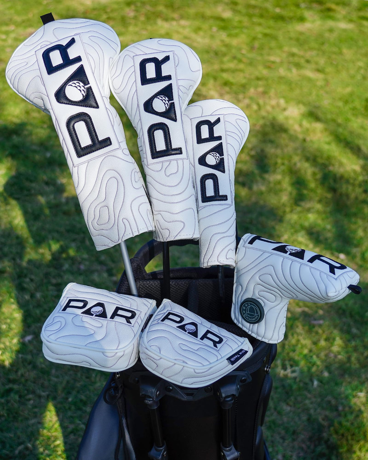 Golf Club Headcover Full Set Driver 3 Wood Headcover Fairway Wood Headcover Leather Golf Club Head Covers