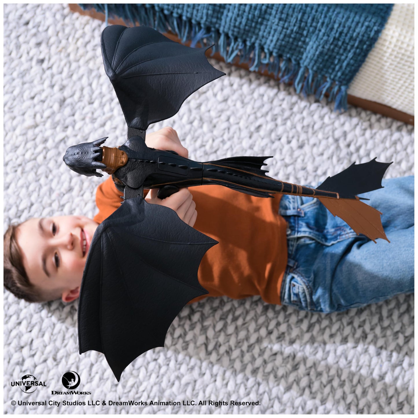 DreamWorks Dragons, How to Train Your Dragon, Ultimate Plasma Blast Toothless, 25” Wings with Lights & Sounds Action Figure, Kids Toys for Boys Ages 4 and up
