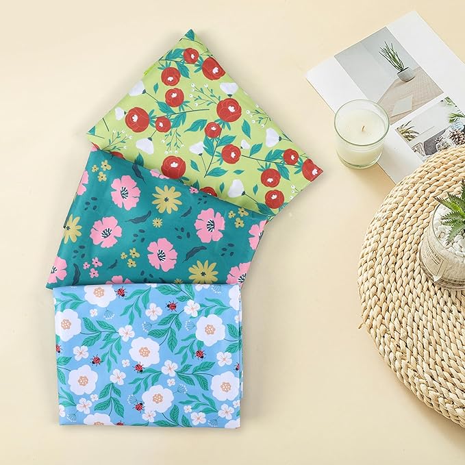 Adult Bibs-3 Pcs Washable Clothing Protector with Upgraded Crumb Catcher