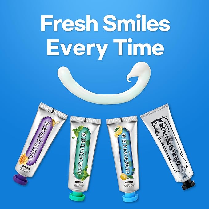 Plaque Care Toothpaste (Lemon Mint) – Natural Fluoride Korean Toothpaste for Plaque Removal, Tartar Control, Strengthens Enamel, Paraben & SLS Free (3.52fl oz / 100g)