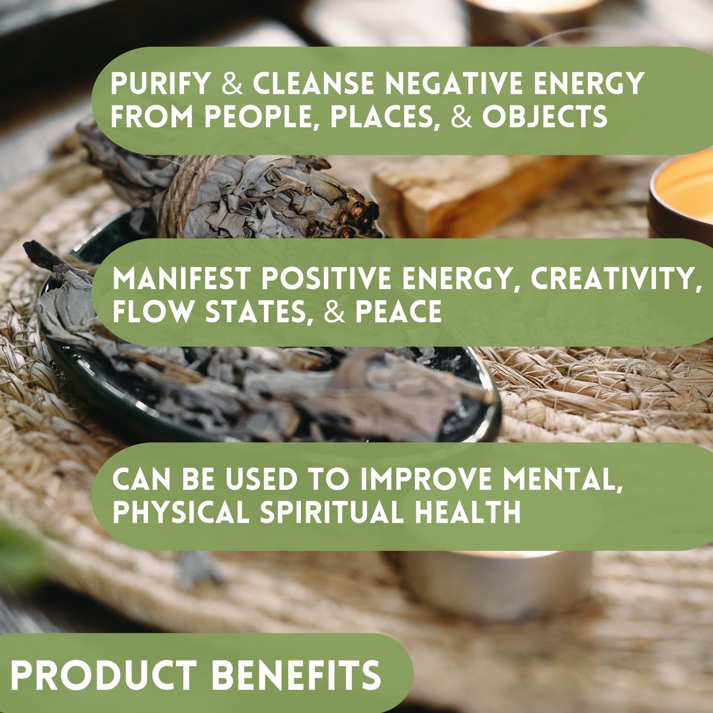 Ancient VEDA Healer's Kit: Complete Sage Smudge Kit Bundle w/Abalone Shell, Palo Santo, Sweetgrass, Turkey Feather & Guidebook – Spiritual and Energy Cleansing, Ritual Supplies, Smudging Essentials