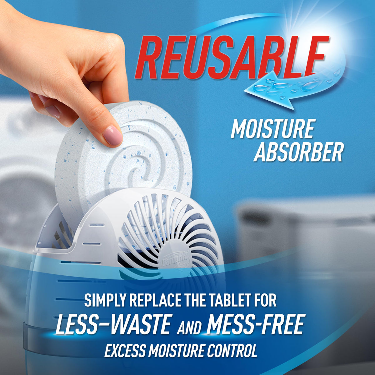 Reusable Moisture Absorber with 4 Drop (4 Count)